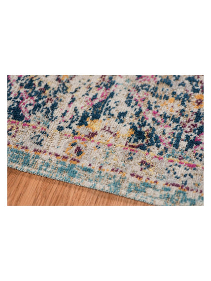 Limited Isabelle IR - 909 TURQUOISE BLUE Traditional Machinemade Rug - Rugs - Limited - Atlanta Designer Rugs