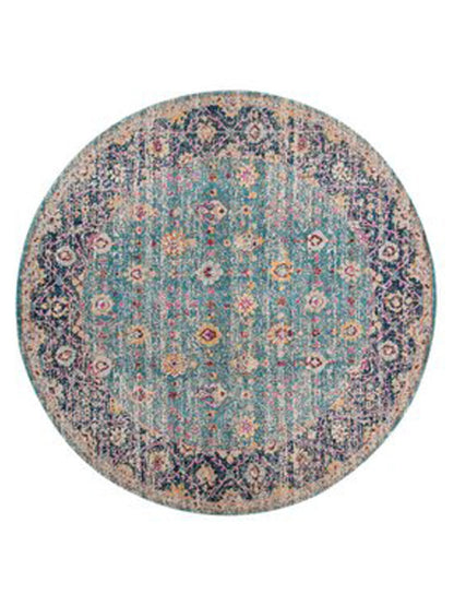 Limited Isabelle IR - 909 TURQUOISE BLUE Traditional Machinemade Rug - Rugs - Limited - Atlanta Designer Rugs