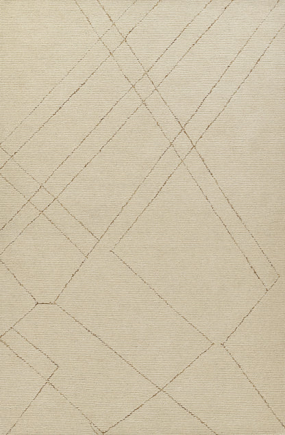 Momeni Everett  Ivory  Contemporary