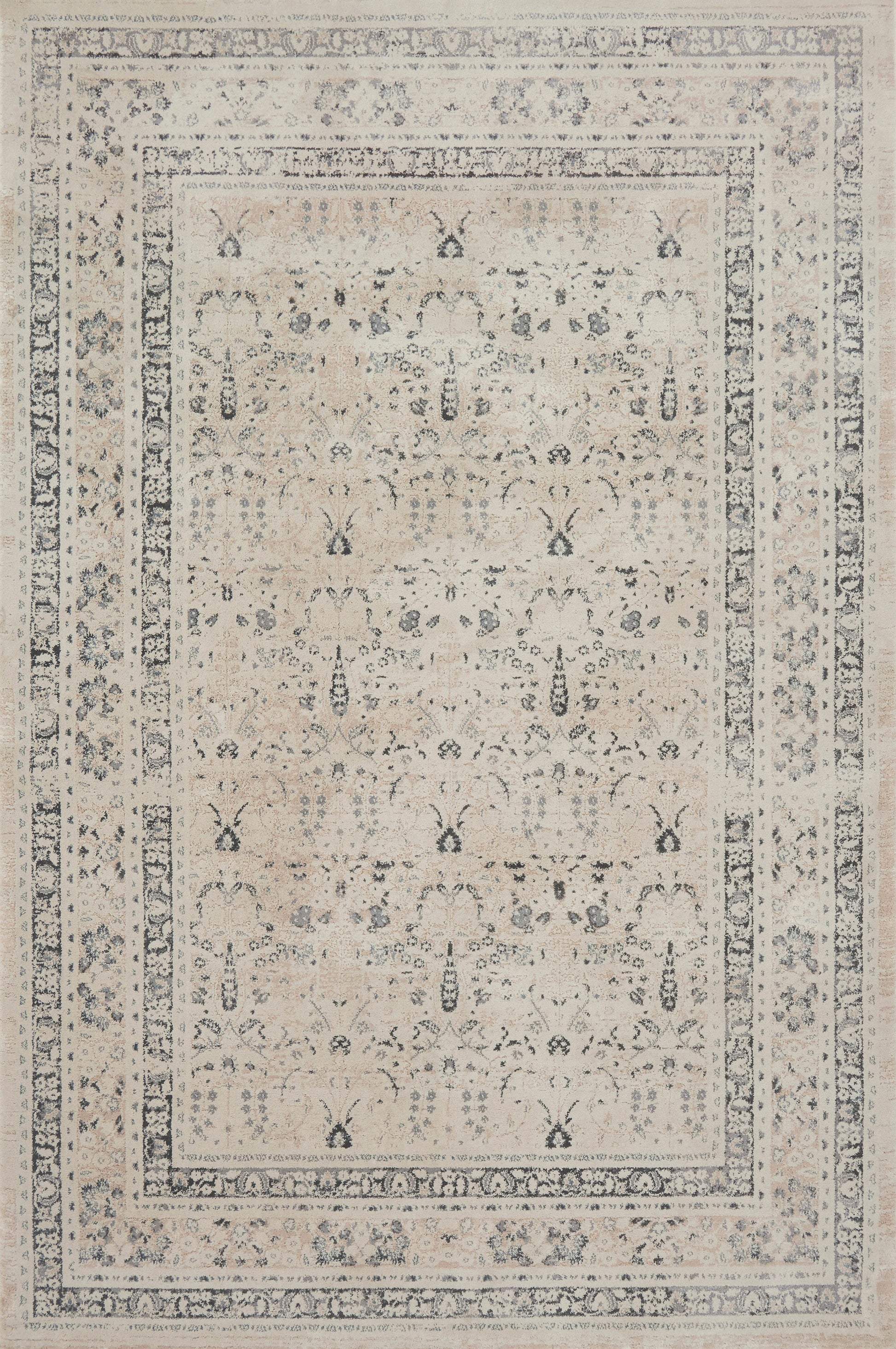 Magnolia Home by Joanna Gaines x Loloi Everly  Ivory Sand Transitional