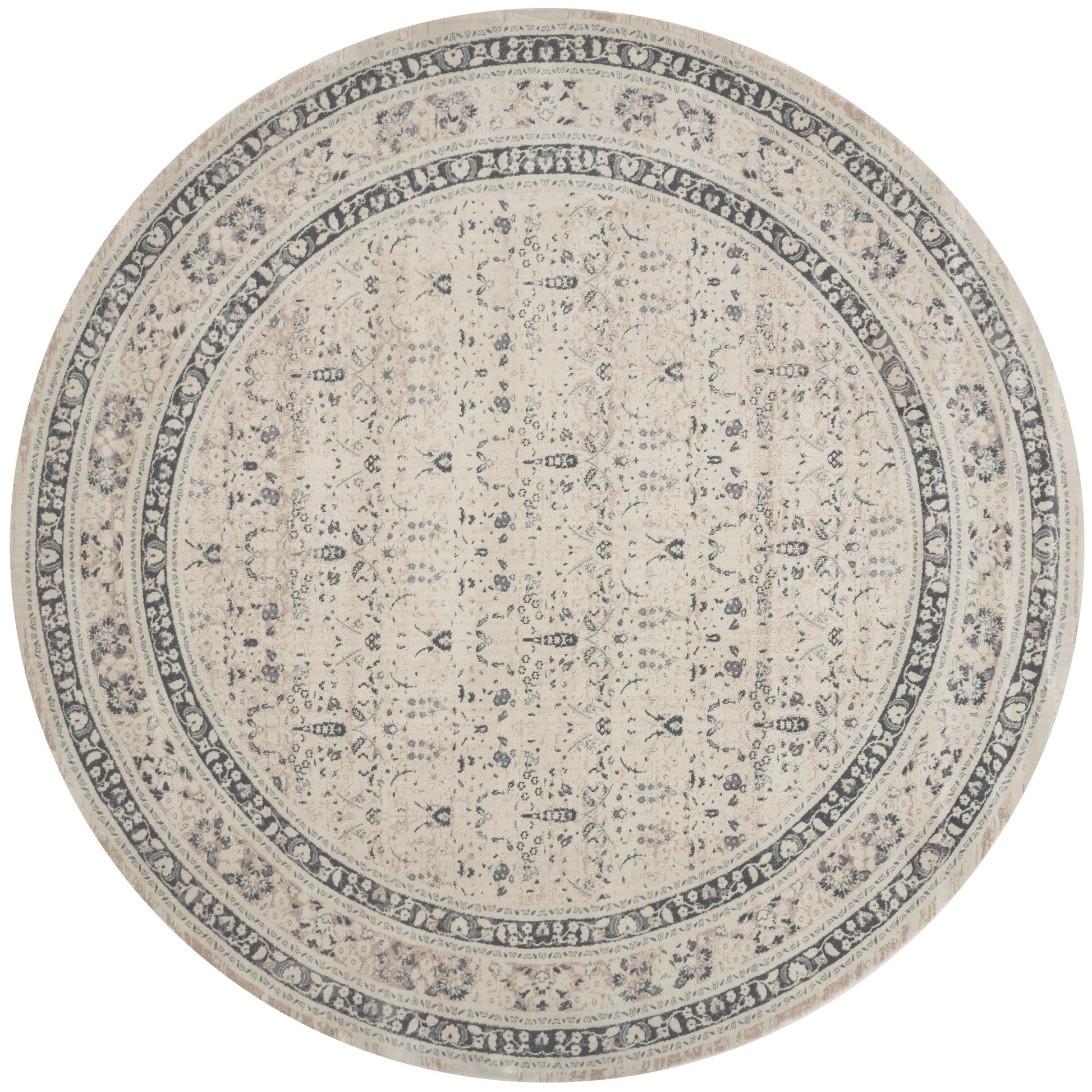 Magnolia Home by Joanna Gaines x Loloi Everly  Ivory Sand Transitional