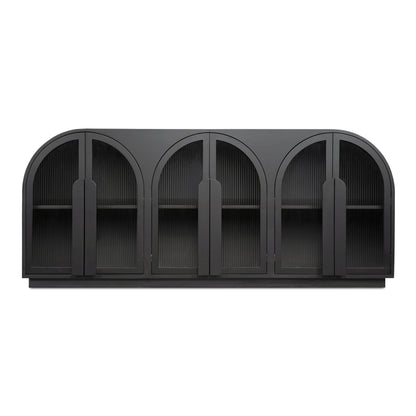 Moes Home Sideboards Salone Black Contemporary Furniture