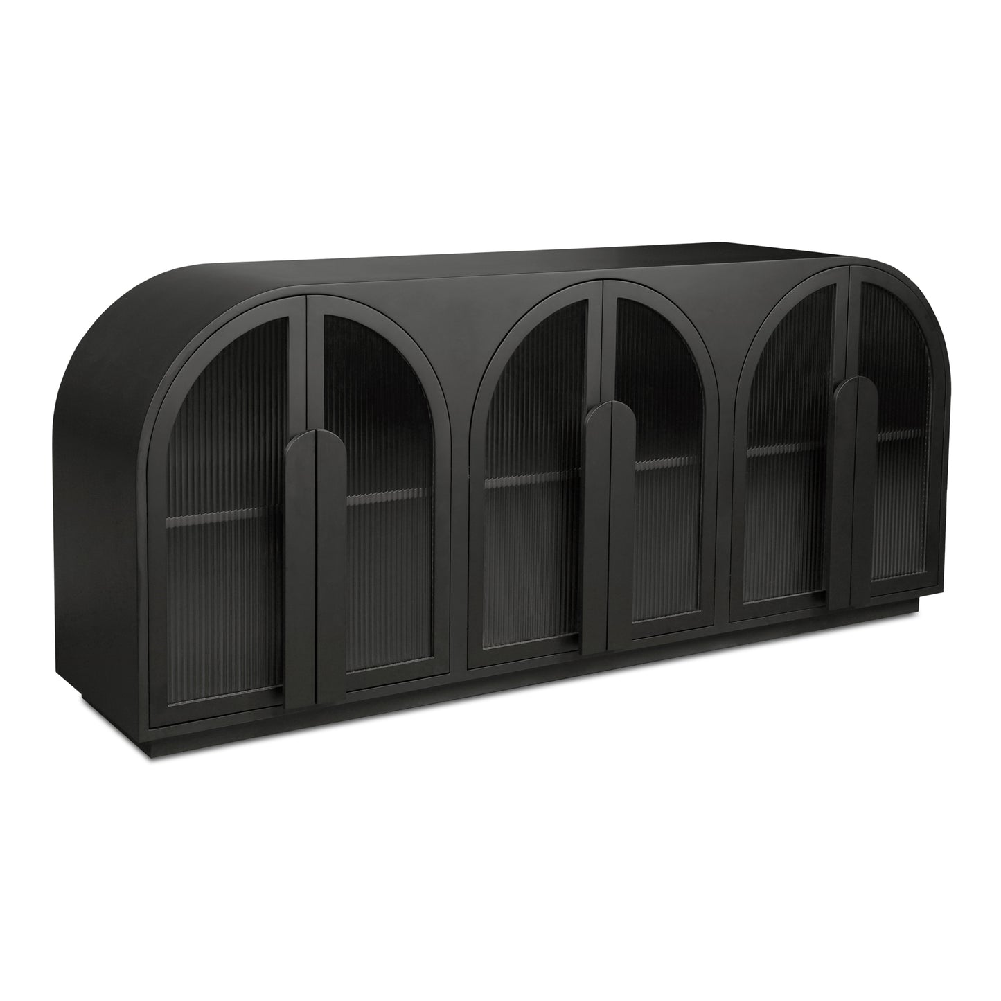 Moes Home Sideboards Salone Black Contemporary Furniture