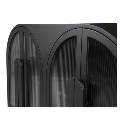 Moes Home Sideboards Salone Black Contemporary Furniture