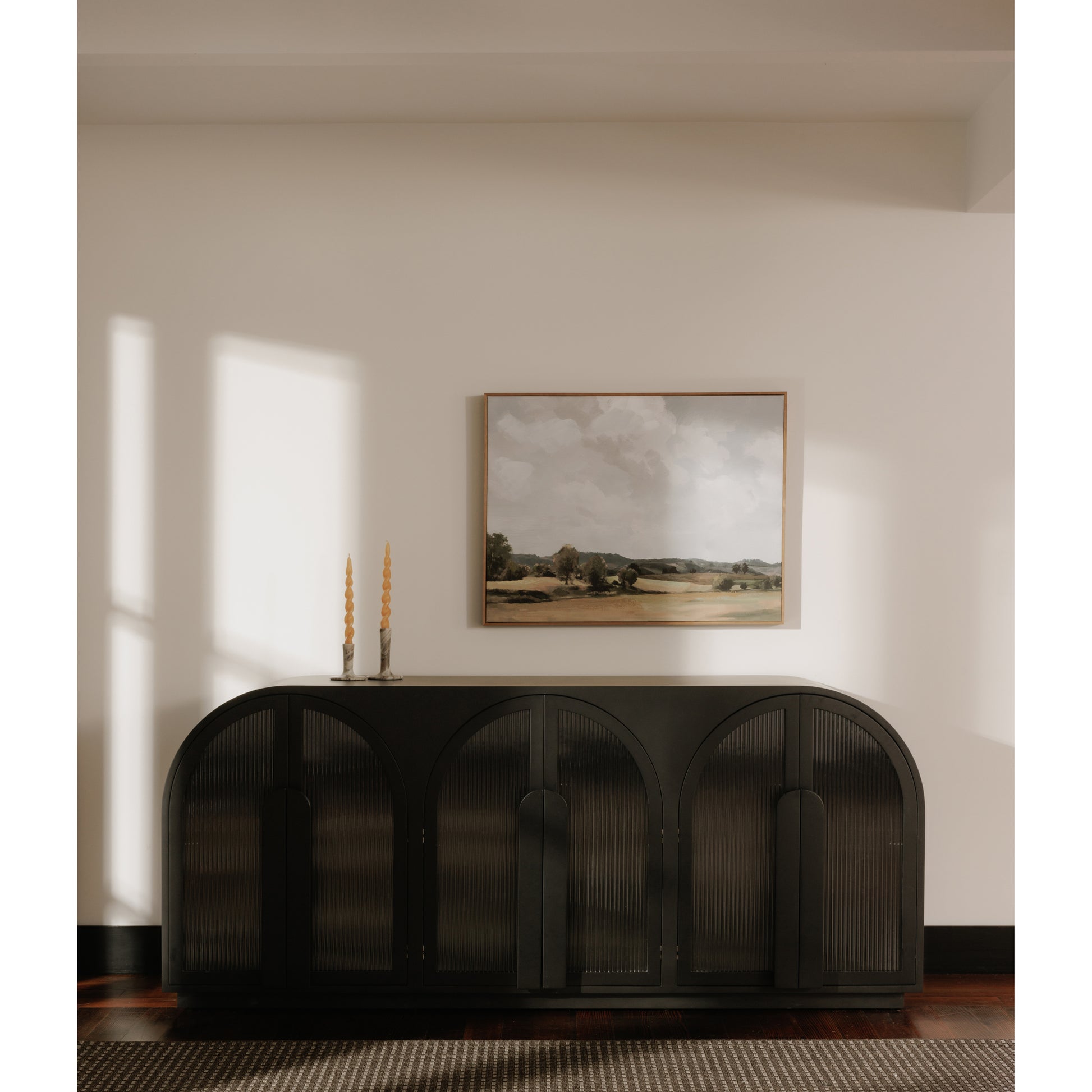 Moes Home Sideboards Salone Black Contemporary Furniture