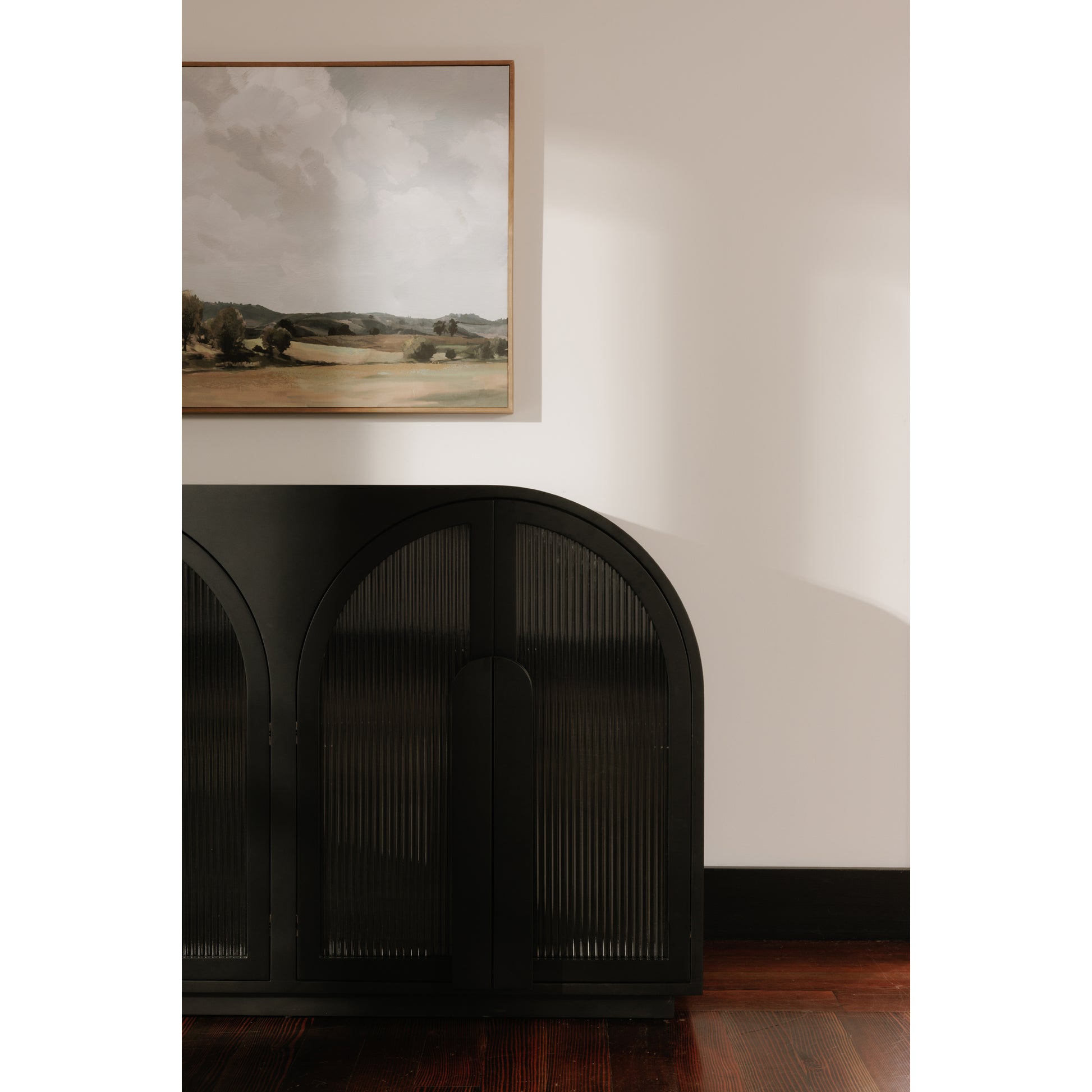 Moes Home Sideboards Salone Black Contemporary Furniture