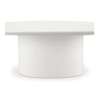 Moes Home Coffee Tables EDEN White Modern Furniture