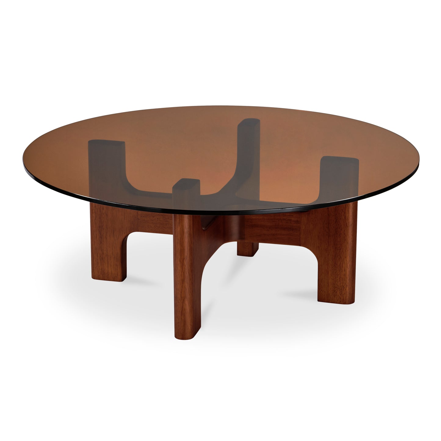 Moes Home Coffee Tables LUKE Brown Contemporary Furniture