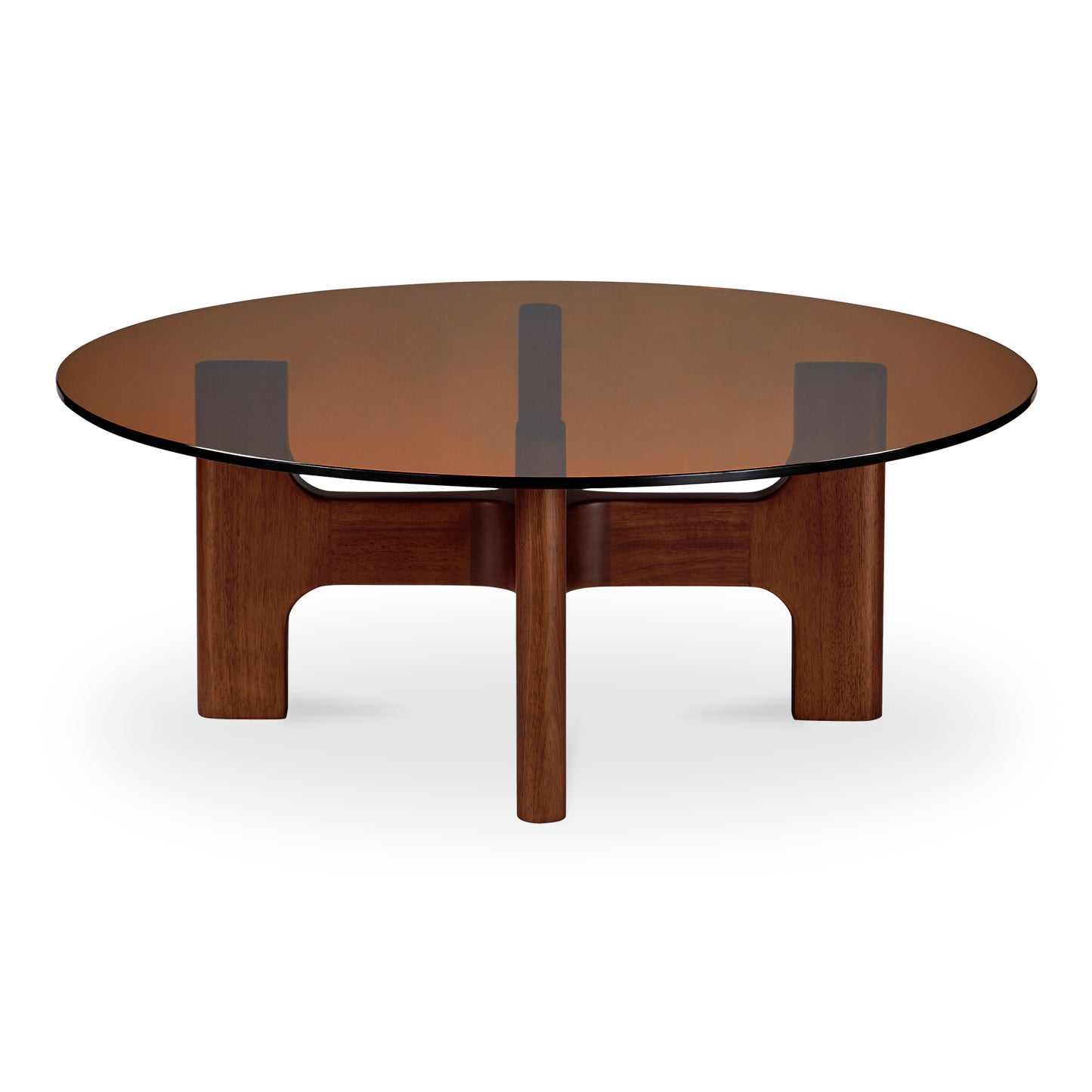 Moes Home Coffee Tables LUKE Brown Contemporary Furniture