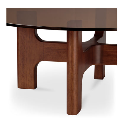 Moes Home Coffee Tables LUKE Brown Contemporary Furniture