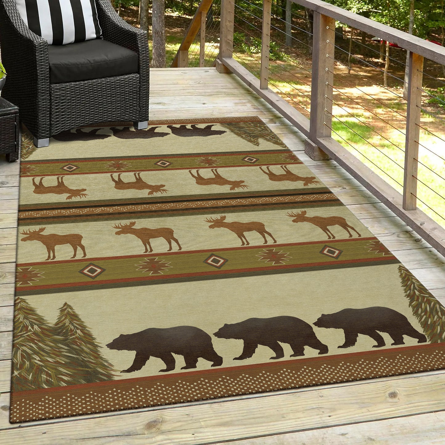 Dalyn Rugs Excursion  Beige  Lodge