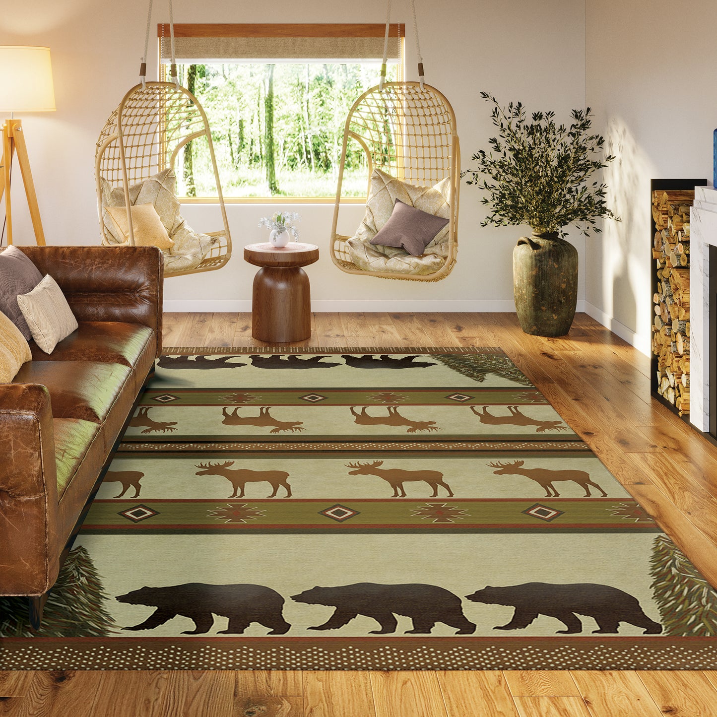 Dalyn Rugs Excursion  Beige  Lodge