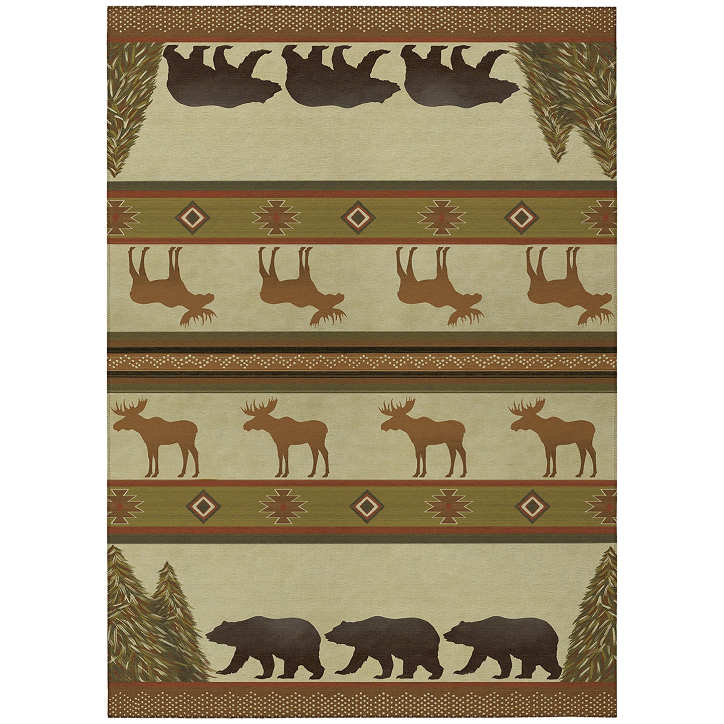 Dalyn Rugs Excursion  Beige  Lodge