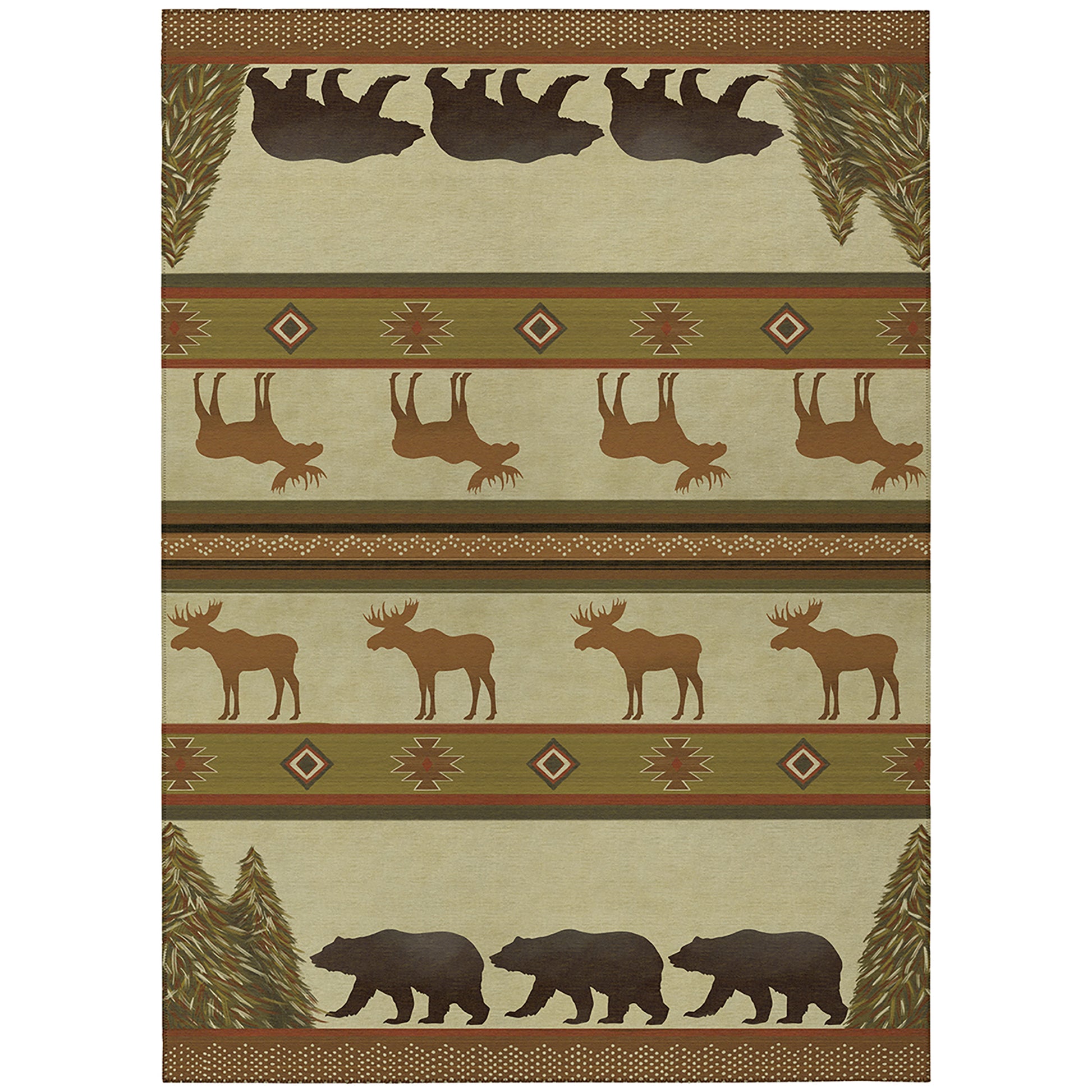Dalyn Rugs Excursion  Beige  Lodge