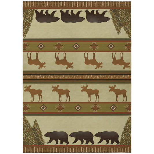 Dalyn Rugs Excursion  Beige  Lodge