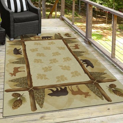 Dalyn Rugs Excursion  Beige  Lodge
