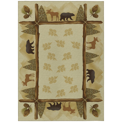 Dalyn Rugs Excursion  Beige  Lodge
