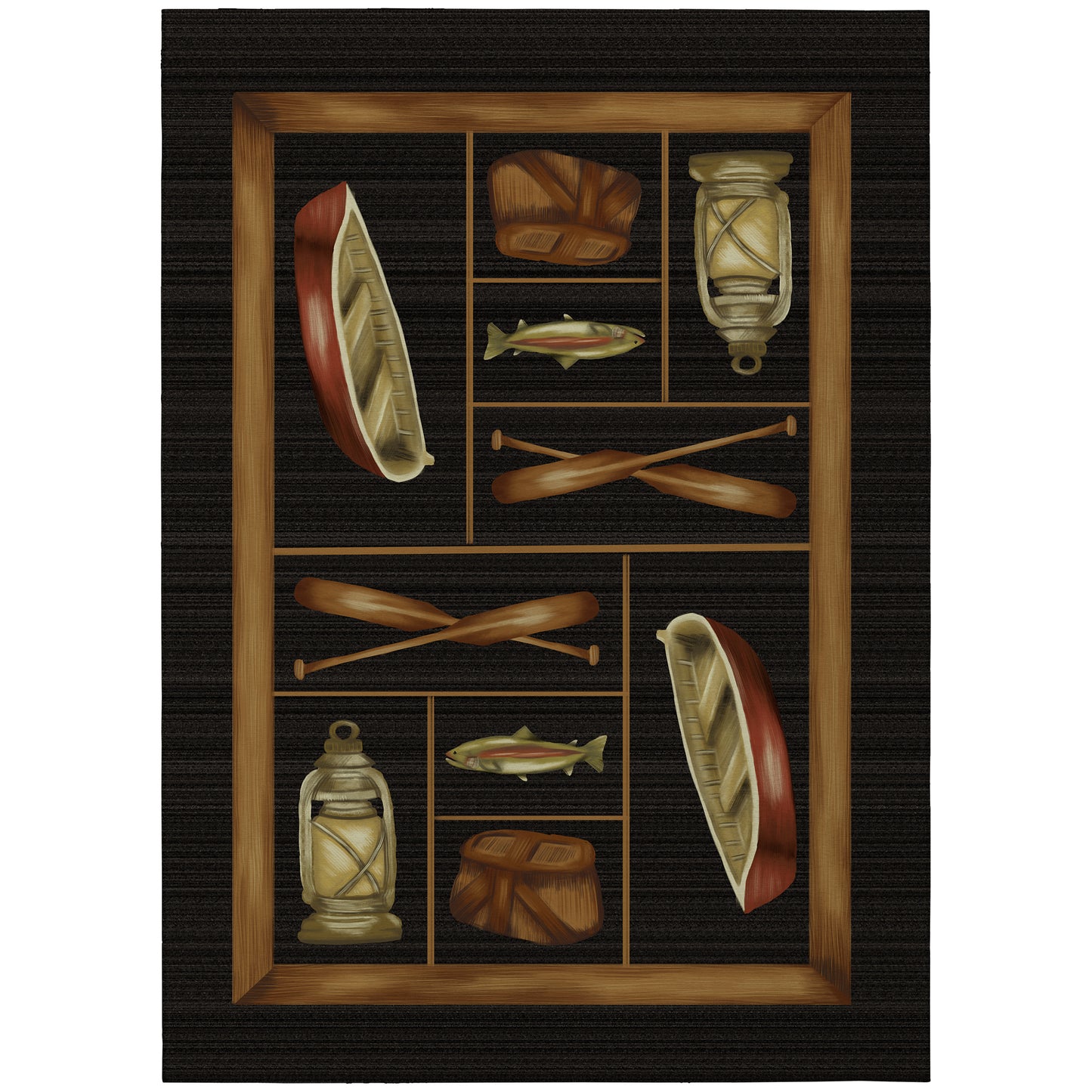 Dalyn Rugs Excursion  Black  Lodge