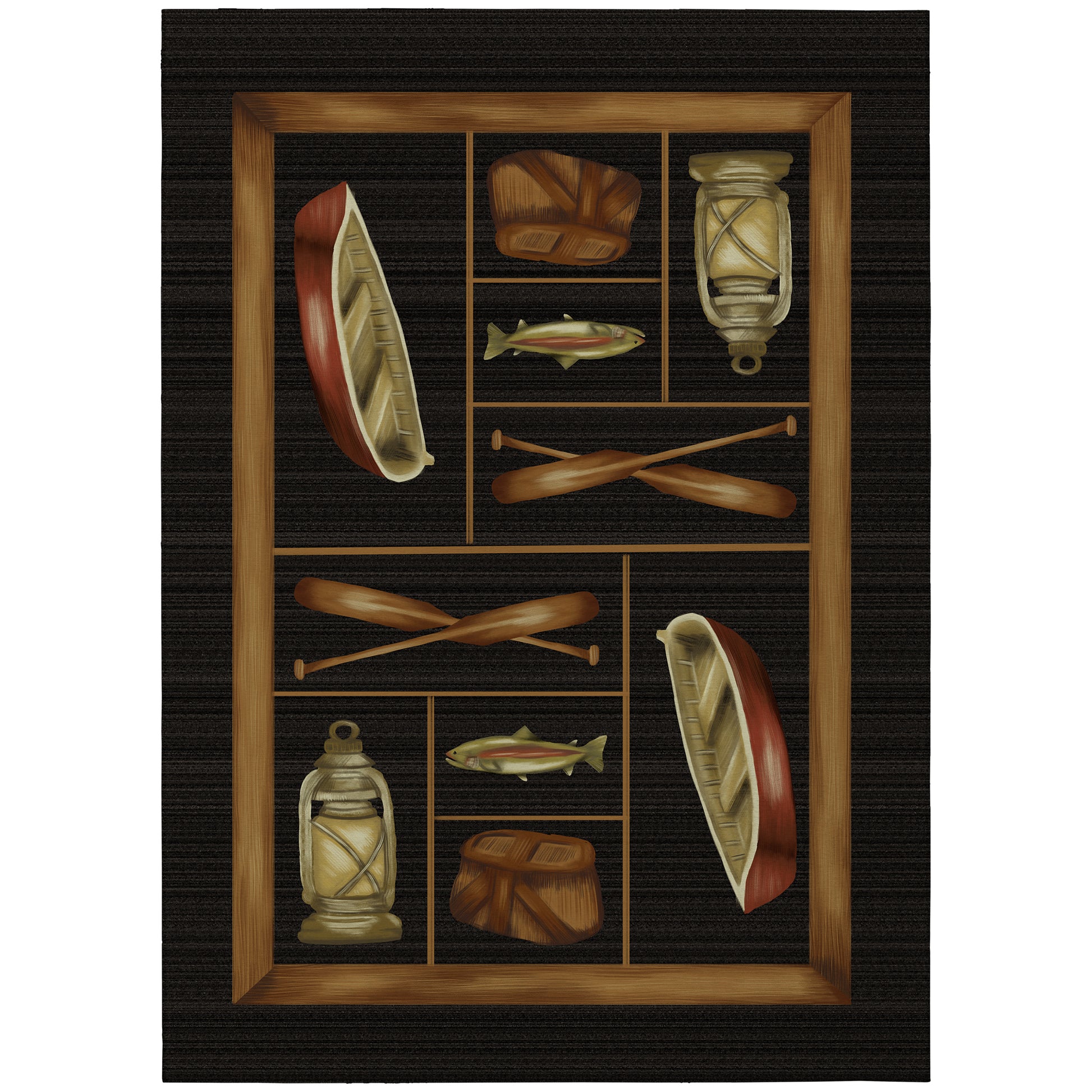 Dalyn Rugs Excursion  Black  Lodge