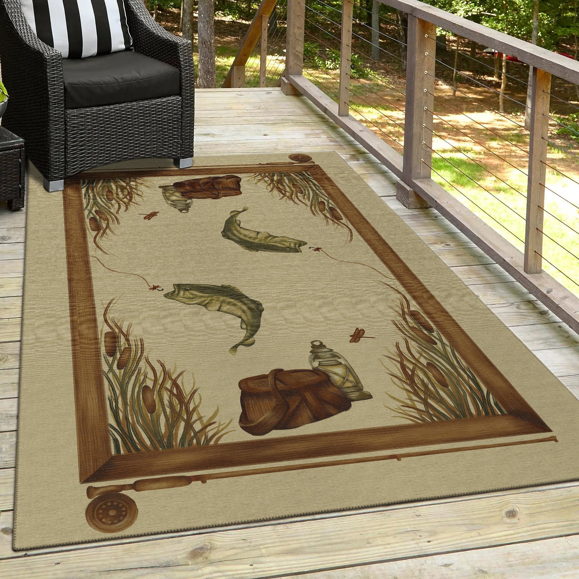Dalyn Rugs Excursion  Beige  Lodge