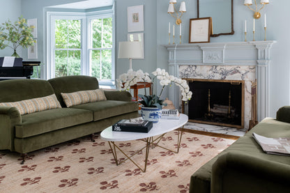 Erin Gates Orchard ORC-2 Rust Contemporary Hand Woven Rug