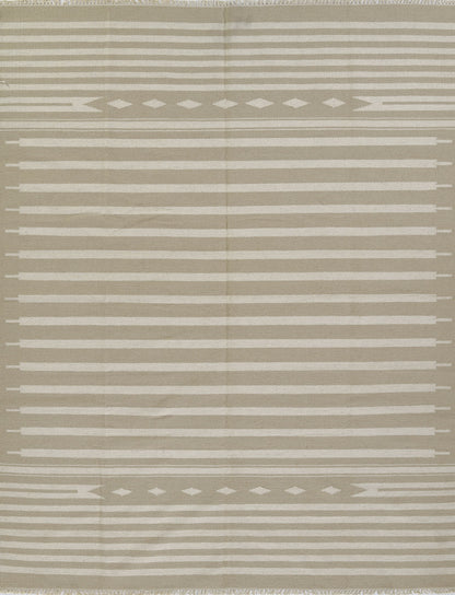 Erin Gates Thompson THO-1 Beige Contemporary Hand Woven Rug