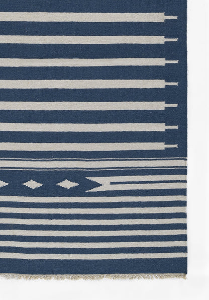 Erin Gates Thompson THO-1 Denim Contemporary Hand Woven Rug