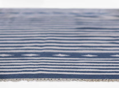 Erin Gates Thompson THO-1 Denim Contemporary Hand Woven Rug