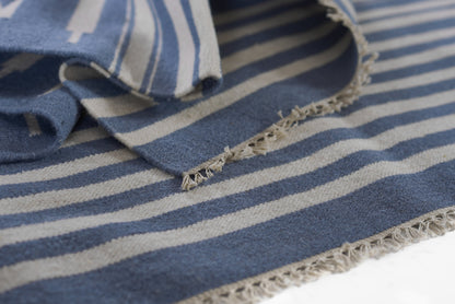 Erin Gates Thompson THO-1 Light Blue Contemporary Hand Woven Rug