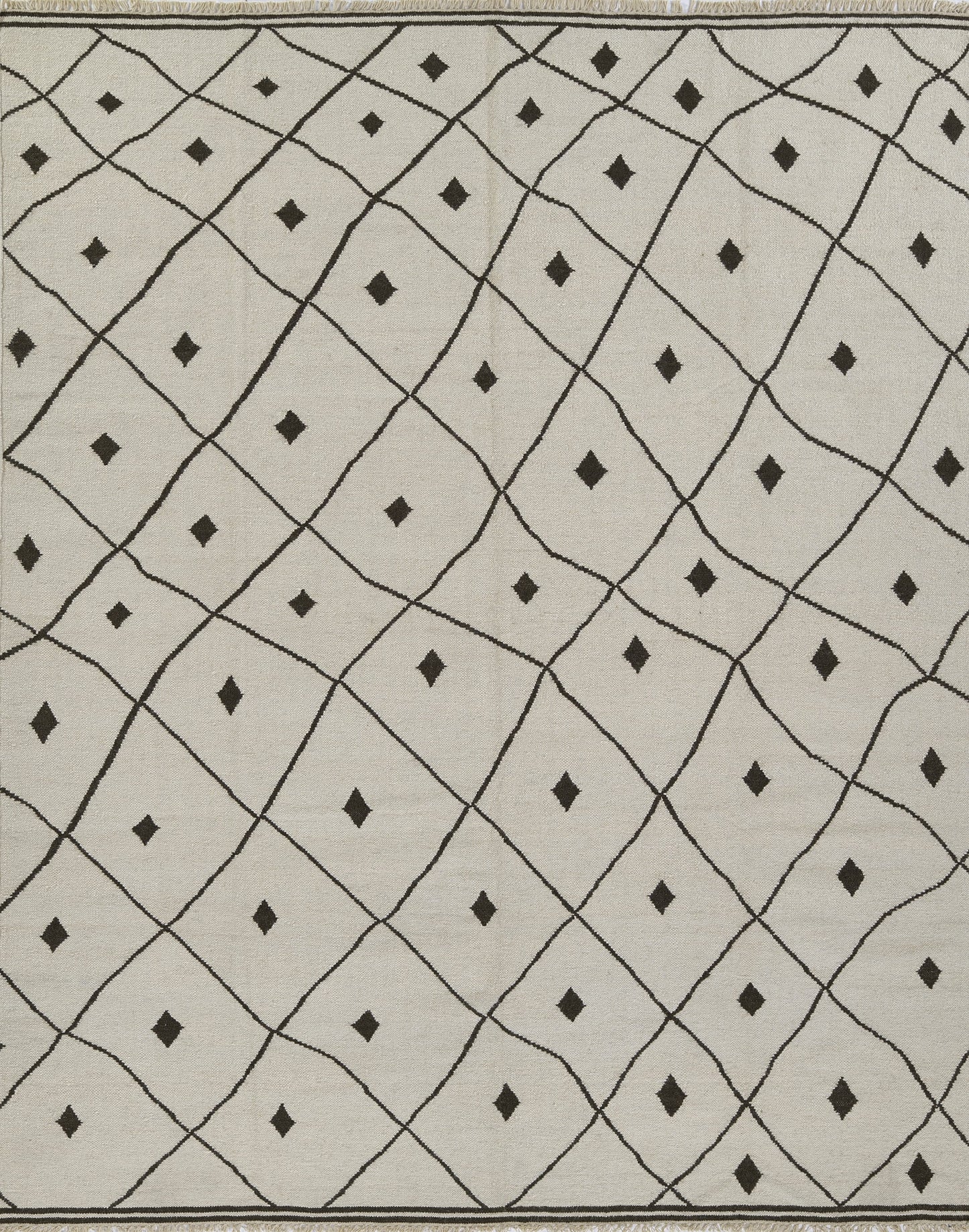 Erin Gates Thompson THO-3 Ivory Contemporary Hand Woven Rug