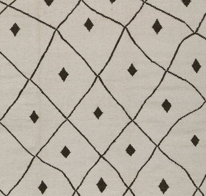 Erin Gates Thompson THO-3 White Contemporary Hand Woven Rug