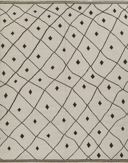 Erin Gates Thompson THO-3 White Contemporary Hand Woven Rug