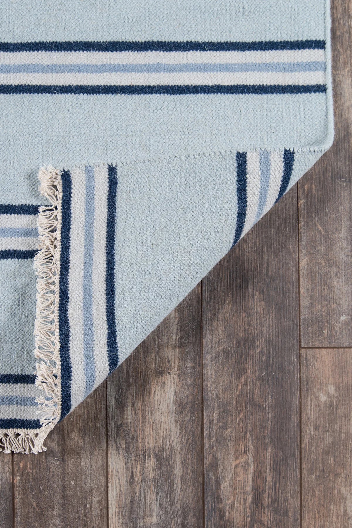 Erin Gates Thompson THO-5 Light Blue Contemporary Hand Woven Rug