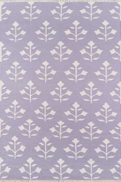 Erin Gates Thompson THO-6 Lilac Casual Hand Woven Rug