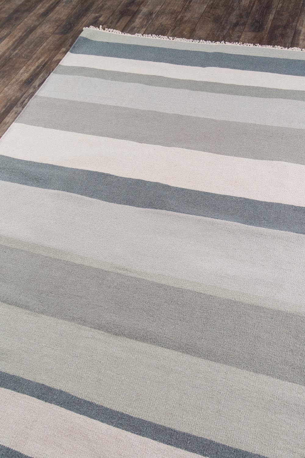 Erin Gates Thompson THO-7 Grey Contemporary Hand Woven Rug
