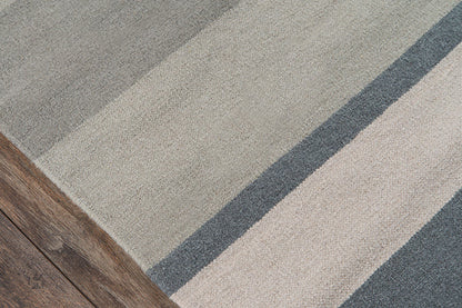 Erin Gates Thompson THO-7 Grey Contemporary Hand Woven Rug