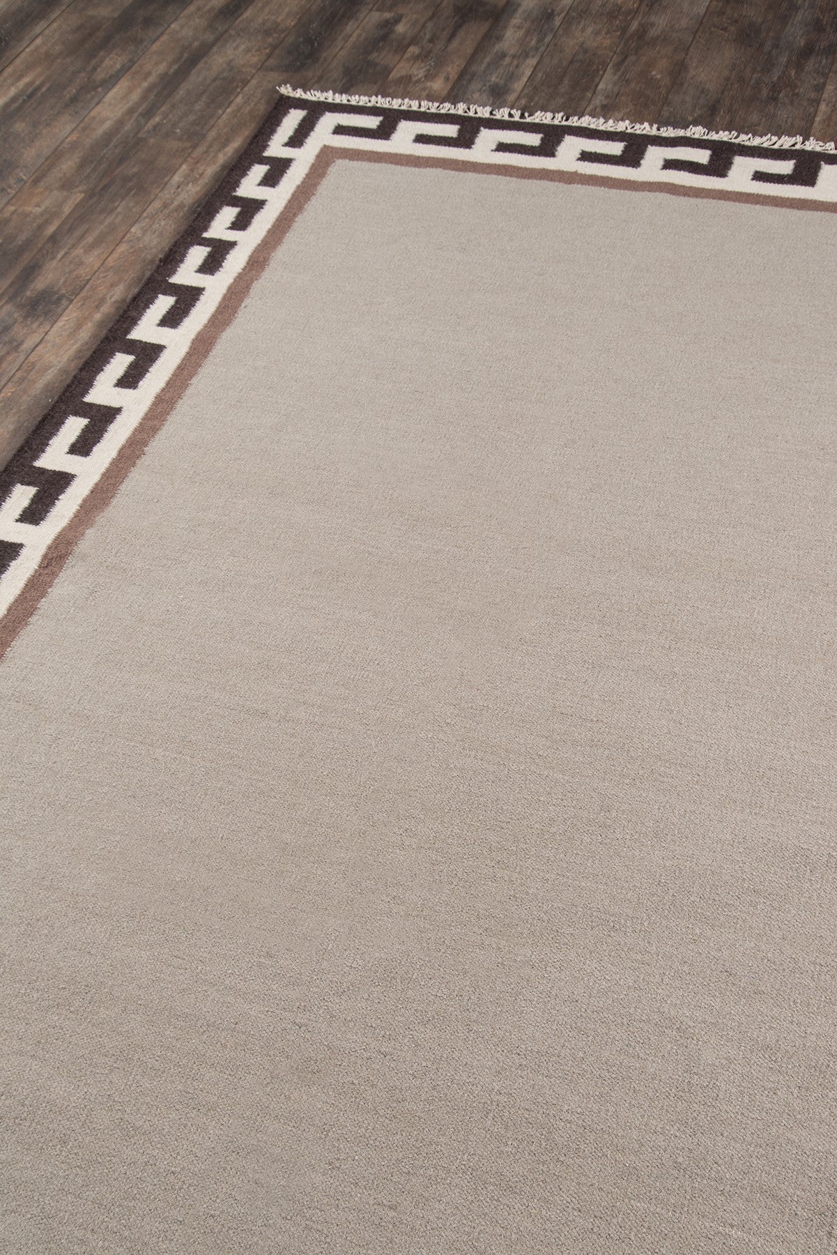 Erin Gates Thompson THO-8 Brown Contemporary Hand Woven Rug