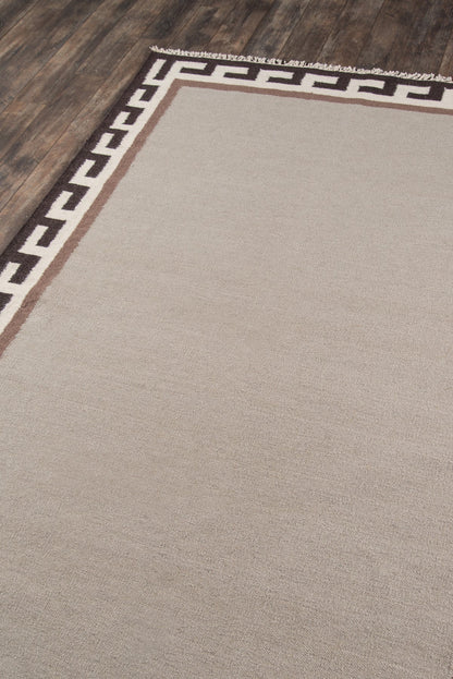 Erin Gates Thompson THO-8 Brown Contemporary Hand Woven Rug