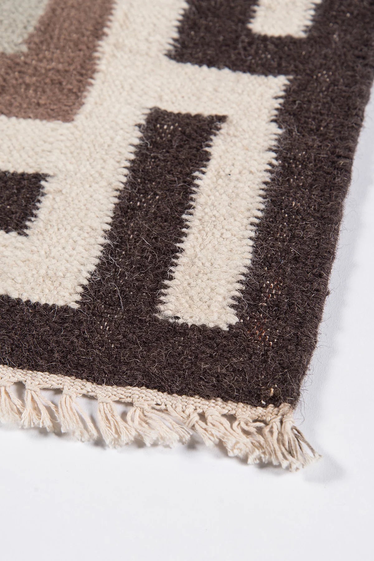 Erin Gates Thompson THO-8 Brown Contemporary Hand Woven Rug