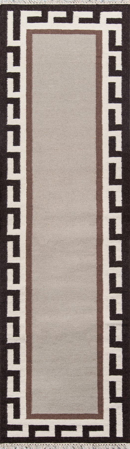 Erin Gates Thompson THO-8 Brown Contemporary Hand Woven Rug
