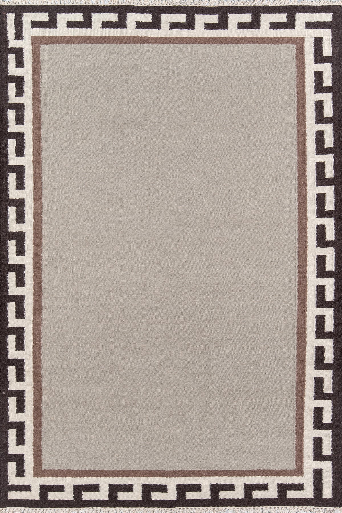 Erin Gates Thompson THO-8 Brown Contemporary Hand Woven Rug