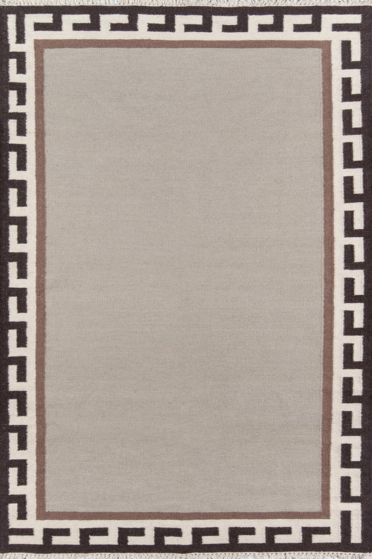Erin Gates Thompson THO-8 Brown Contemporary Hand Woven Rug