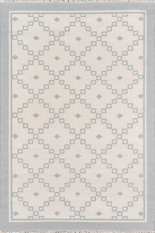Erin Gates Thompson THO-9 Grey Contemporary Hand Woven Rug