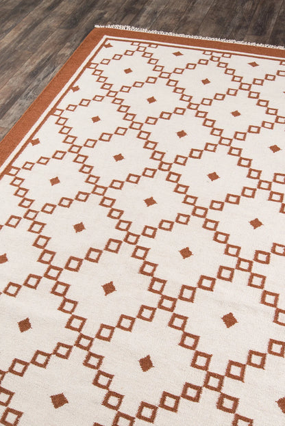 Erin Gates Thompson THO-9 Rust Contemporary Hand Woven Rug