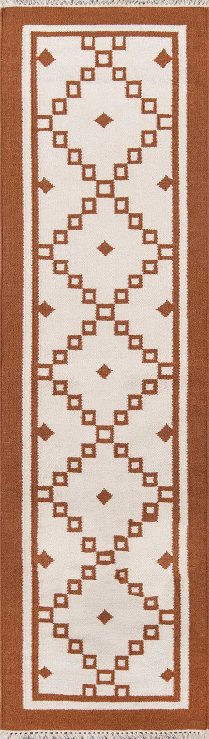 Erin Gates Thompson THO-9 Rust Contemporary Hand Woven Rug