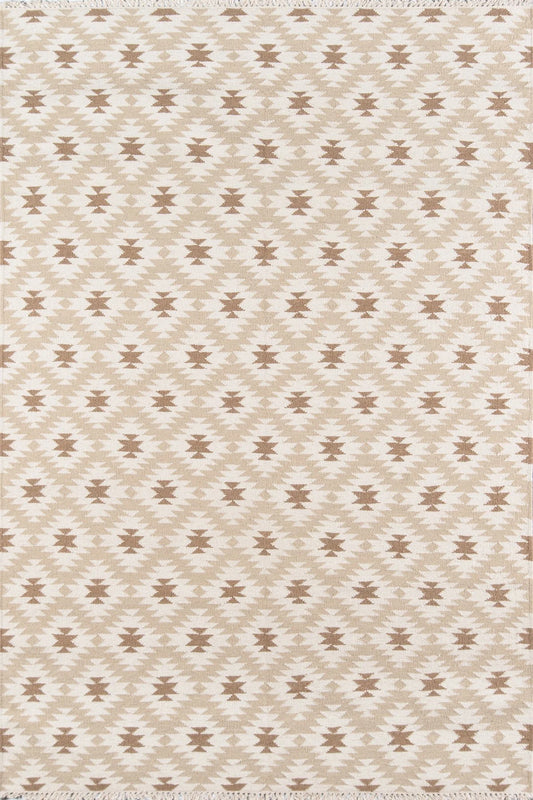 Erin Gates Thompson THO10 Beige Contemporary Hand Woven Rug