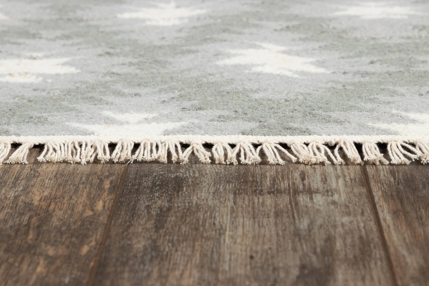 Erin Gates Thompson THO10 Grey Contemporary Hand Woven Rug