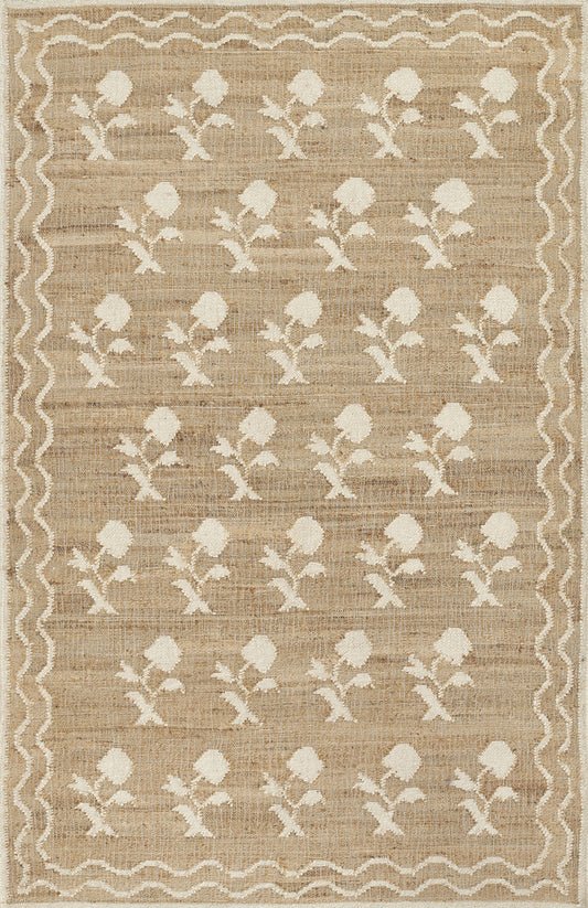 Erin Gates Orchard ORC-9 Ivory Contemporary Hand Woven Rug