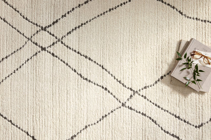 Loloi II Fabian  Ivory Charcoal Transitional