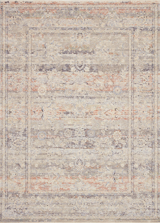 Loloi Faye  Denim Rust Transitional